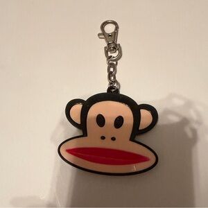 Paul Frank Monkey Keychain - Black and Red